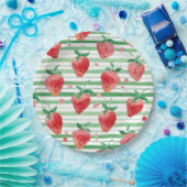 いちご ペーパープレート (パーティー)