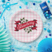 いちご ペーパープレート (パーティー)