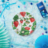 いちご ペーパープレート (パーティー)