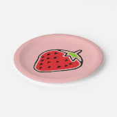 いちご ペーパープレート (アングル)
