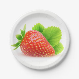 いちご ペーパープレート