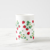 いちご ボーンチャイナマグカップ (正面)