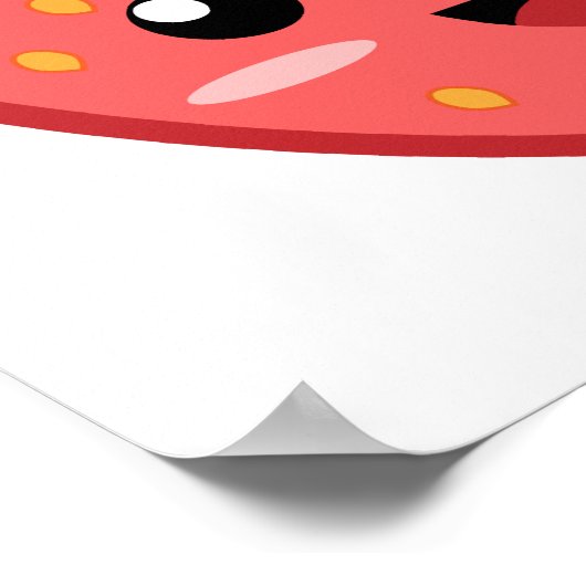 いちご ポスター (角)