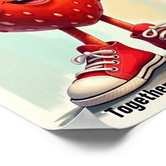 いちご ポスター (角)