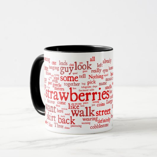 いちご マグカップ (正面左)