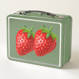 いちご メタルランチボックス