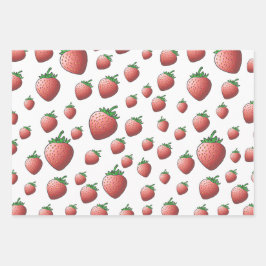 いちご ラッピングペーパーシート