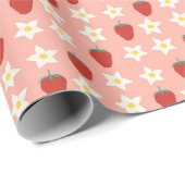 いちご ラッピングペーパー (ロールコーナー)