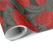いちご ラッピングペーパー (ロールコーナー)