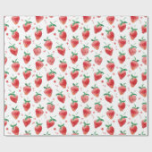 いちご ラッピングペーパー (フラット)