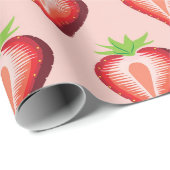 いちご ラッピングペーパー (ロールコーナー)