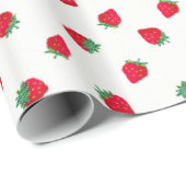 いちご ラッピングペーパー (ロールコーナー)