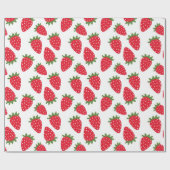 いちご ラッピングペーパー (フラット)