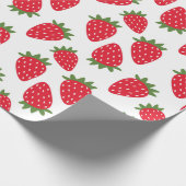 いちご ラッピングペーパー (角)