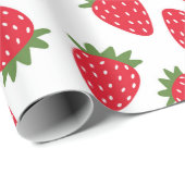 いちご ラッピングペーパー (ロールコーナー)