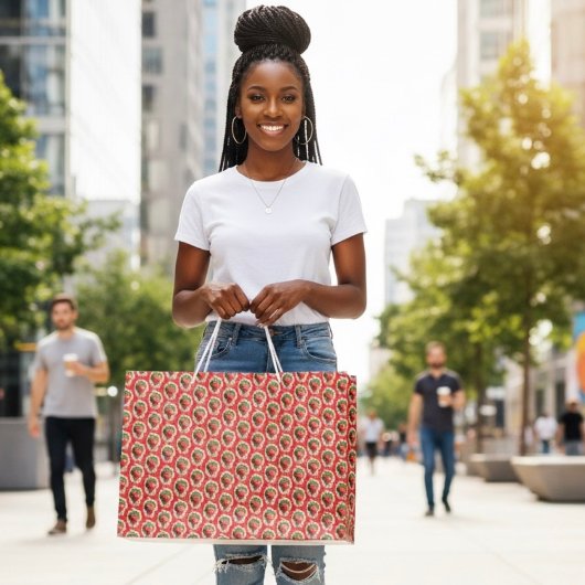 いちご ラージペーパーバッグ