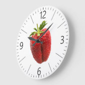 いちご ラージ壁時計 (傾斜)