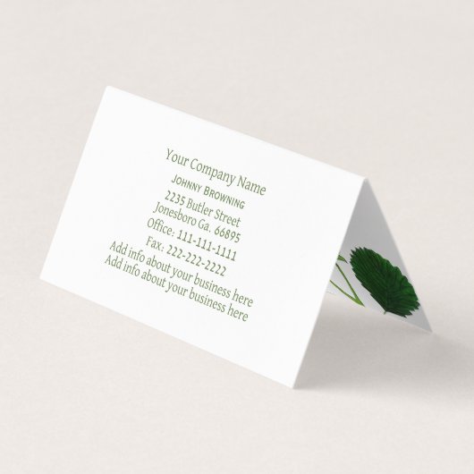 いちご 名刺 (裏面)