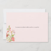 いちご | 夏のブライダルシャワー サンキューカード (裏面)