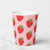いちご 紙コップ (裏面)