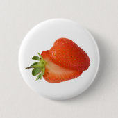 いちご 缶バッジ (正面)