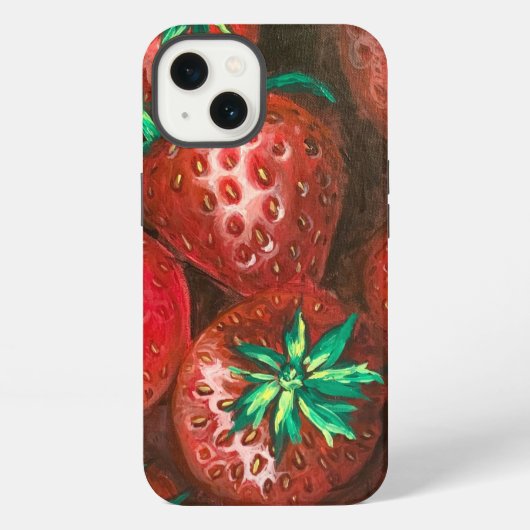 いちご iPhoneケース (裏面)