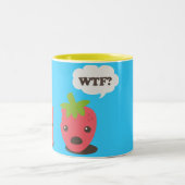 いちご(WTFか。) ツートーンマグカップ (中央)