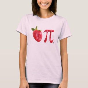 いちごpi tシャツ