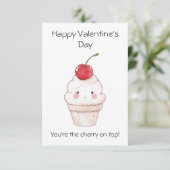 いちばんのアクセント！ 〜 バレンタインデーの愛と甘さをお祝いしよう  カード (スタンド正面)