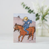 「いちばん長い道のりを…........」 ヴィンテージ ポストカード (スタンド正面)