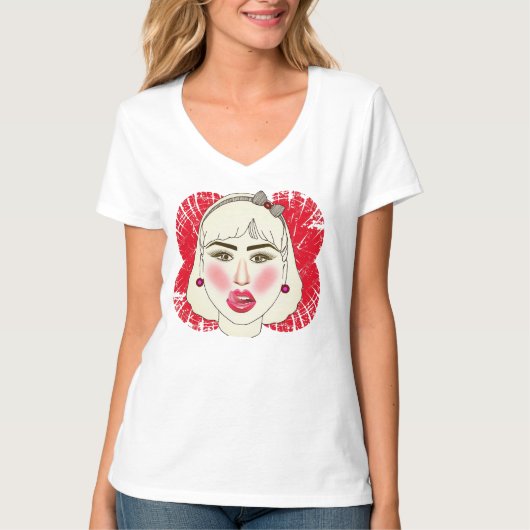いちゃつくTシャツ Tシャツ (正面)