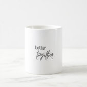 いっしょに好い コーヒーマグカップ (中央)