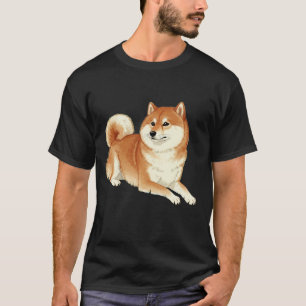 「いっぬ」Japanese style ink painting T-shirt Tシャツ