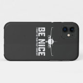 いつかあなたのパイロットかもしれないので仲良くしてね Case-Mate iPhoneケース (裏面(横))