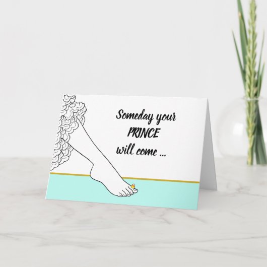 いつかおもしろい君の王子はとうもろこ来を飴にする カード (正面)