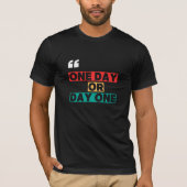 いつかやるか今日やるか Tシャツ (正面)