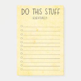 いつかやればいいや ポストイット