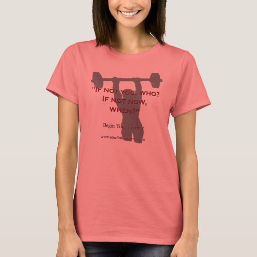 いつから始める？ Tシャツ (正面)