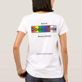 いつから思いやりが悪とされたのか? Tシャツ (裏面)