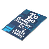 いつか偉大になるための成功名言 ノートパッド (アングル)