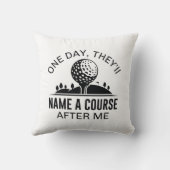 いつか彼らは私の後にコースを名付ける クッション (裏面)