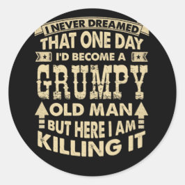 いつか愚痴っぽい老人になる ラウンドシール