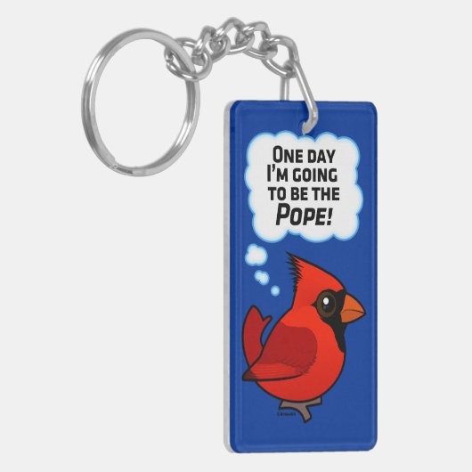いつか教皇になろう! キーホルダー (正面左)