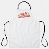 いつか玉ねぎを泣かせる エプロン (正面)