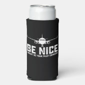 いつか私が君のパイロットになれて良い スリム缶クーラー (Seltzer正面)