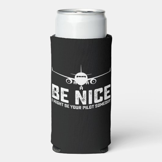 いつか私が君のパイロットになれて良い スリム缶クーラー (Seltzer正面)