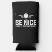 いつか私が君のパイロットになれて良い スリム缶クーラー (正面)