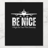 いつか私が君のパイロットになれて良い ワインラベル (シングルラベル)