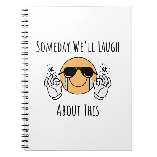 いつか私たちはこれについて笑う ノートブック (正面)