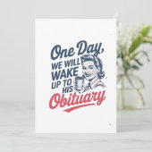 いつか私たちは彼の追悼記事で目を覚ますだろう 招待状 (スタンド正面)